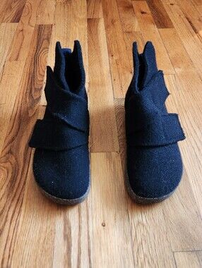 Asportuguesas By Fly London Wool Felt Ankle Booties EU 39